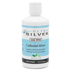 Ultra Silver Colloidal Silver dropper-bottle for precise dosing and mess-free application