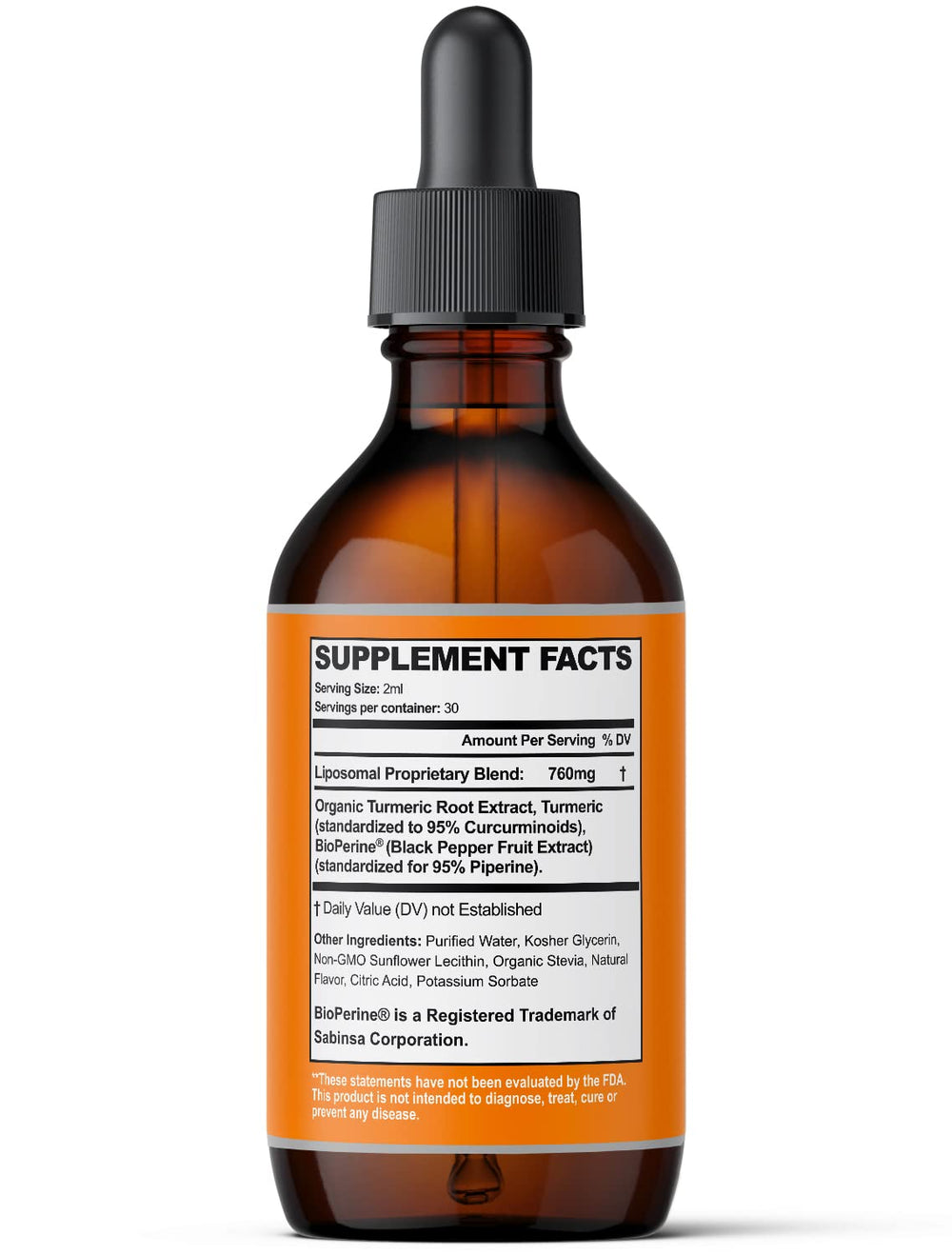 Ultra6 Nutrition black pepper extract may support absorption when mixed with drinks.