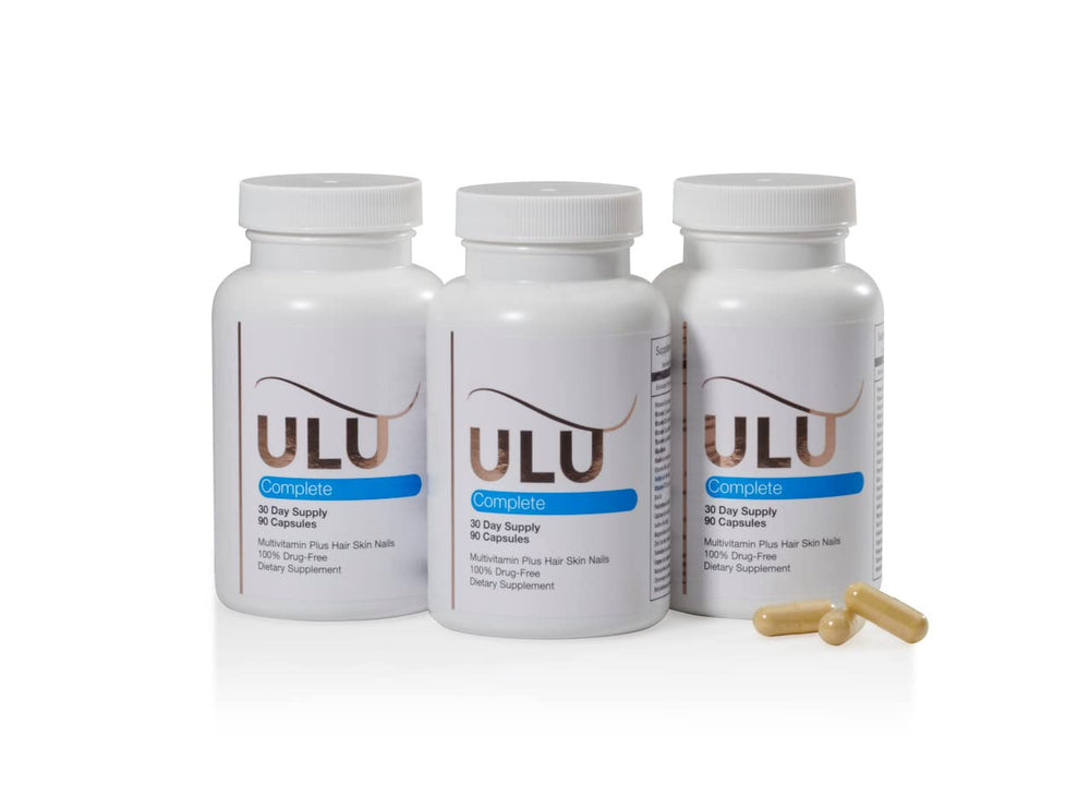 ULULIFE Complete Multivitamin bottle, emphasizing all-in-one wellness for men and women.