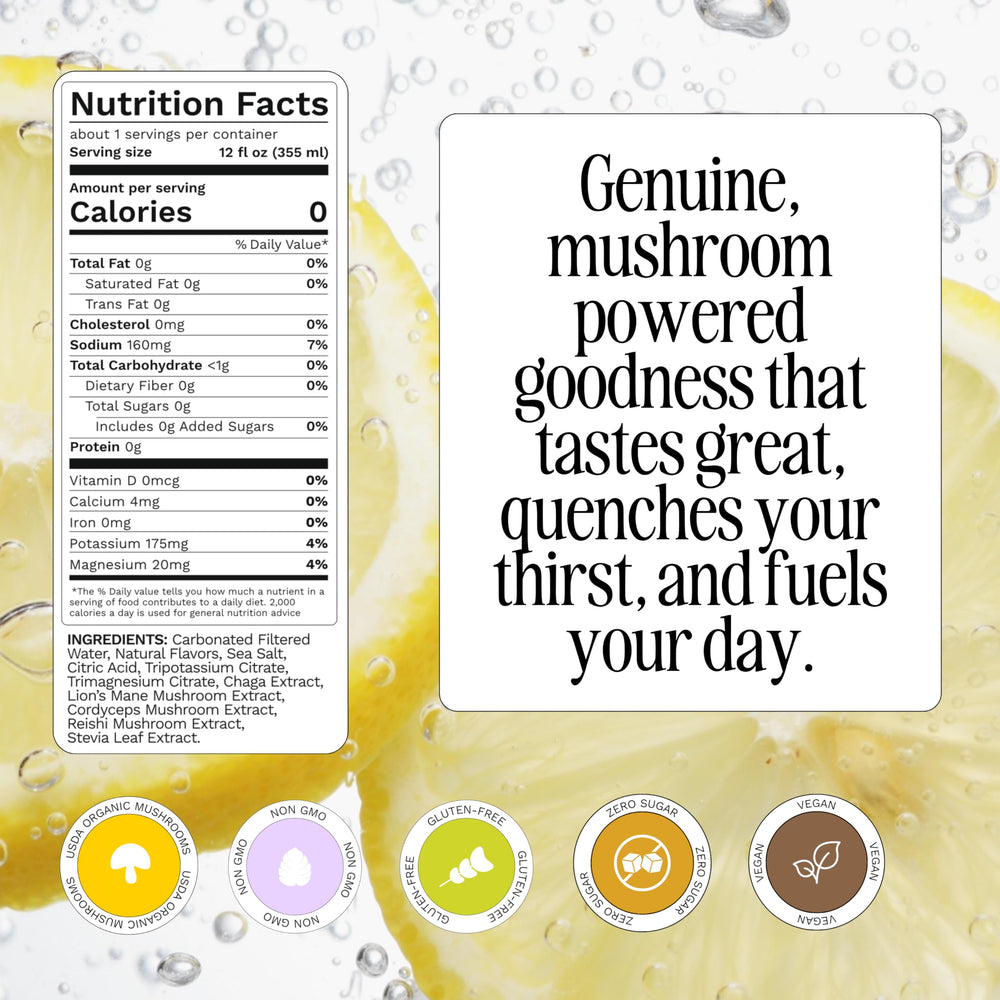 üm Lemonade bottle close-up showcasing vibrant, refreshing drink and ingredients.