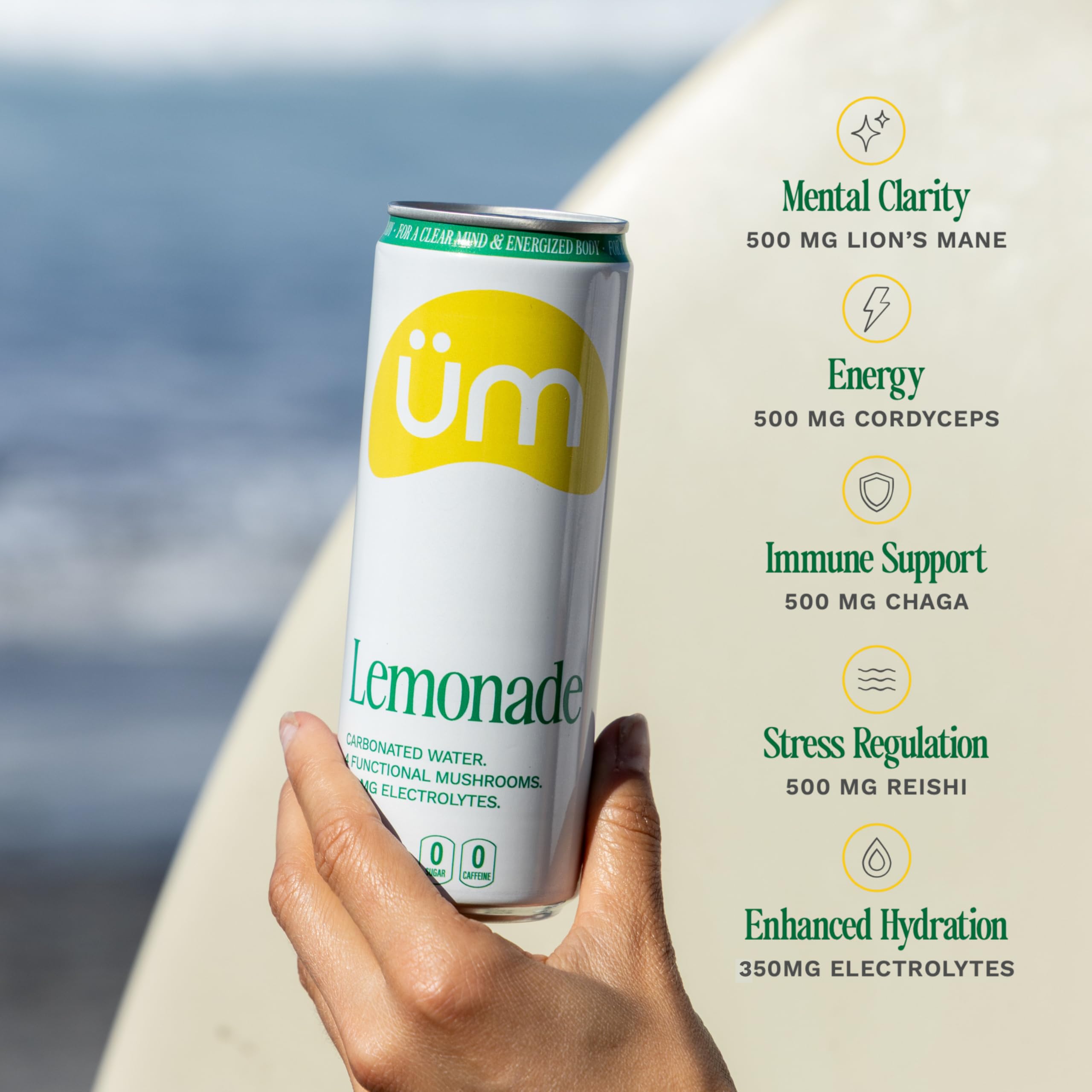Pouring üm Raspberry drink for a refreshing, energizing moment