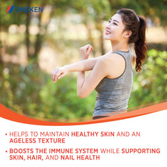 Umeken Elastin Beauty Powder hyaluronic acid focus suggests hydration benefits