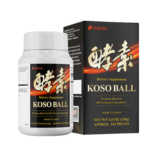 Umeken Koso Ball with 160 fermented ingredients for balanced nutrition