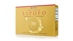 Umeken Lipopo box with 90 packets for a 3-month daily routine.