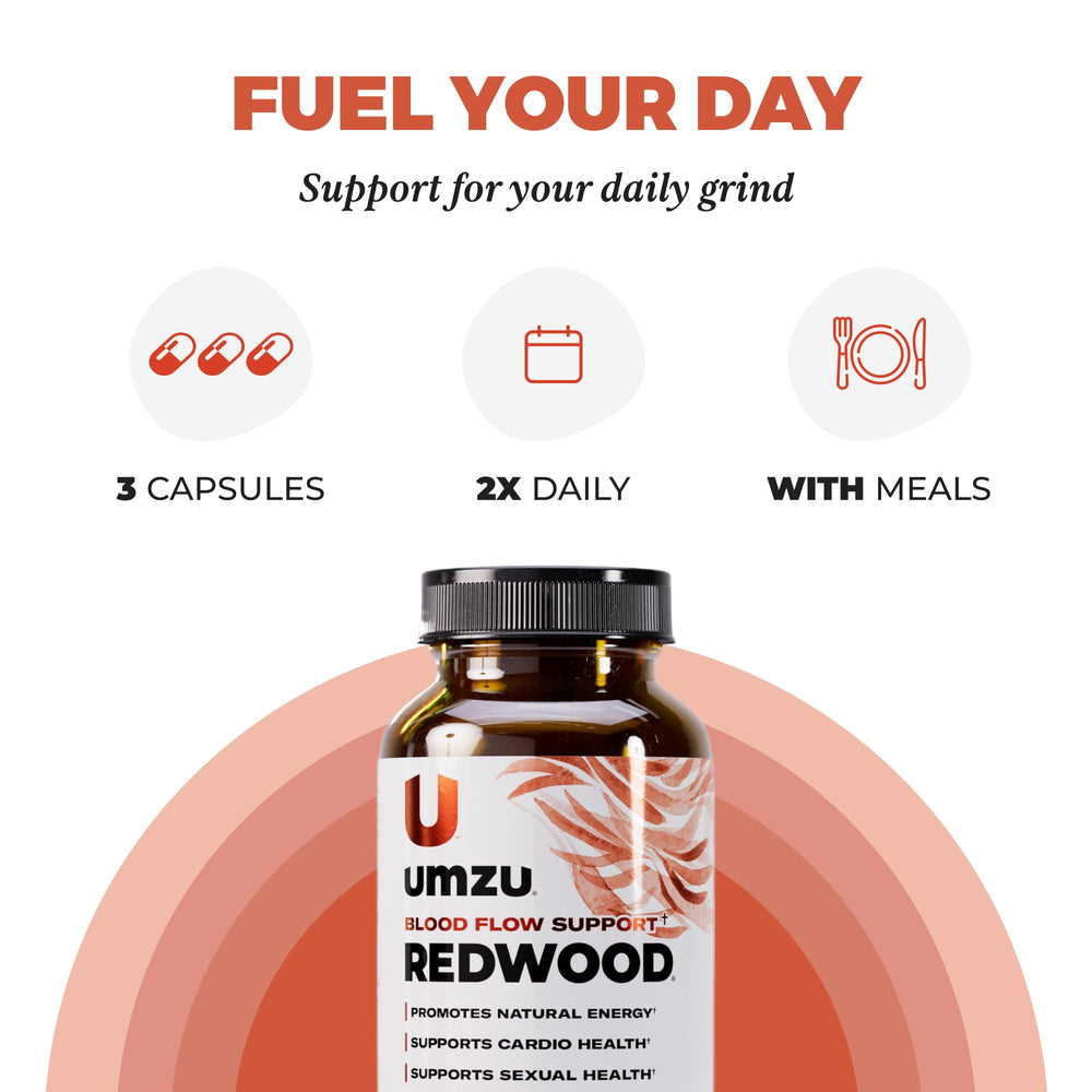 UMZU Redwood vitamin C emphasis for immune wellness and resilience.