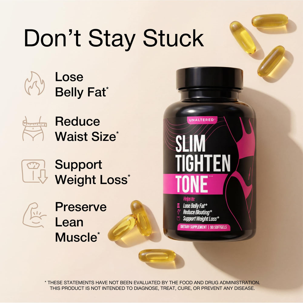 UNALTERED Belly Fat Burner helps reduce stomach fat during workouts
