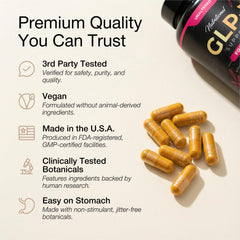 UNALTERED GLP-1 curcumin hibiscus blend close-up indicating natural ingredients for appetite balance