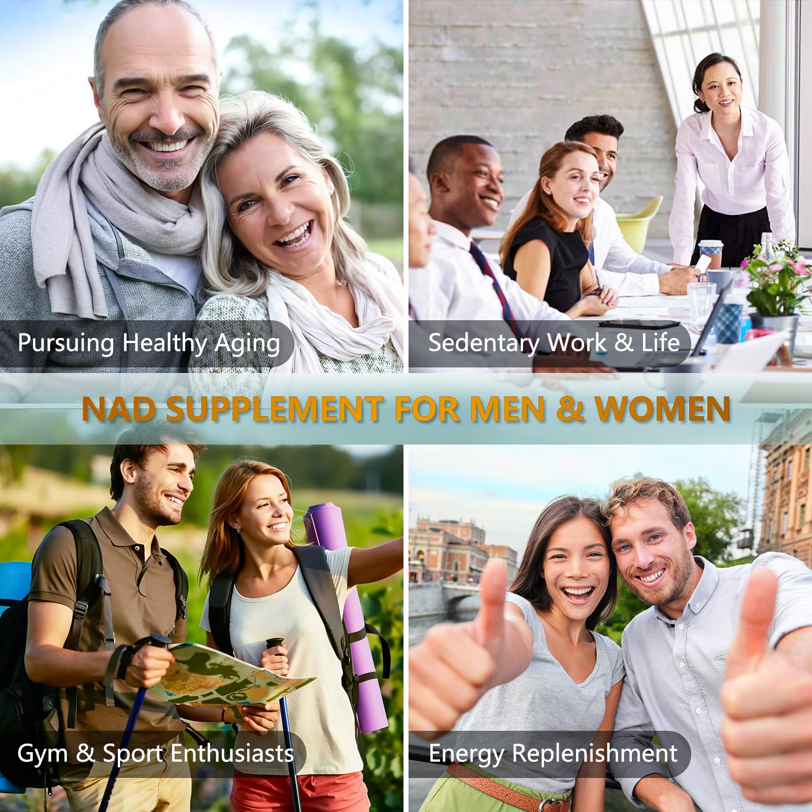 UNcena NAD advanced liposomal formula visual graphic