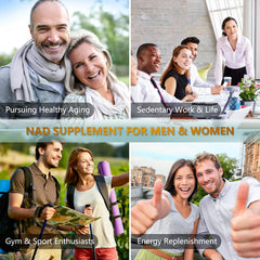 UNcena NAD advanced liposomal formula visual graphic