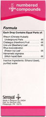 UNDA 233 Numbered Compounds label highlights biodynamic herbs and metal-based formulation.