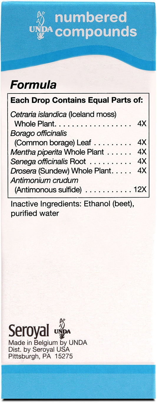 UNDA 27 Numbered Compounds bottle pour shows precise dosing convenience.