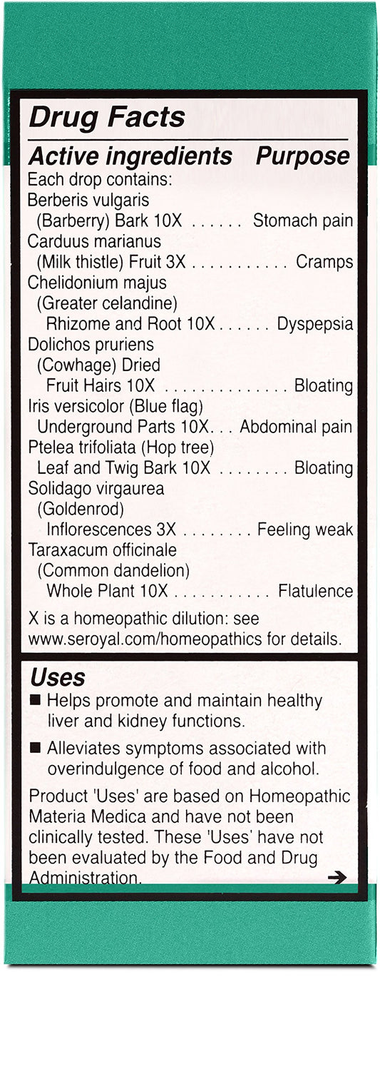 UNDA Chelidonium Plex label highlighting the easy, quick dosing option.