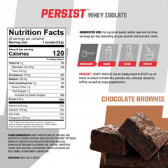 Persist Whey Isolate being mixed in a shaker bottle for a quick, protein-packed breakfast.