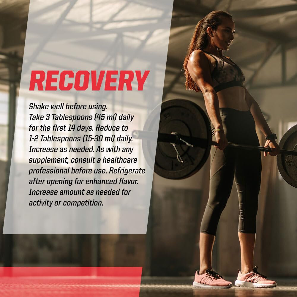 Undefined Nutrition Recovery shelf display suggests gym-ready recovery option.