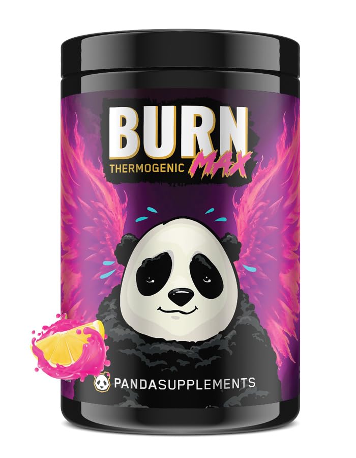 Underground Bio Labs Panda Burn Max bottle pour, quick energy boost.
