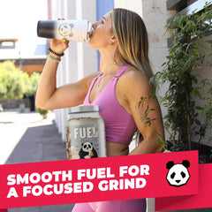 Underground Bio Labs Panda Fuel casein mix close-up—slow-digesting protein option.