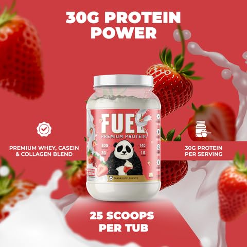 Underground Bio Labs Panda Fuel hydrolyzed collagen visual in mix