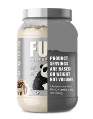 Underground Bio Labs Panda Fuel vanilla flavor bottle close-up—creamy, crave-worthy taste.