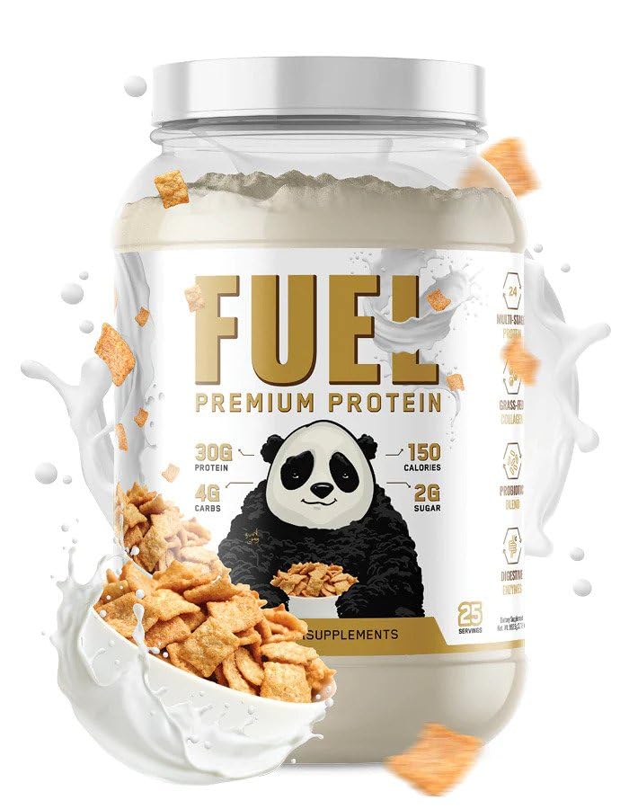Underground Bio Labs Panda Fuel bottle pour after workouts for quick protein mix