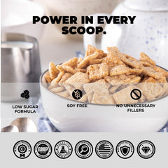 Panda Fuel ingredients: whey, collagen, casein, probiotics