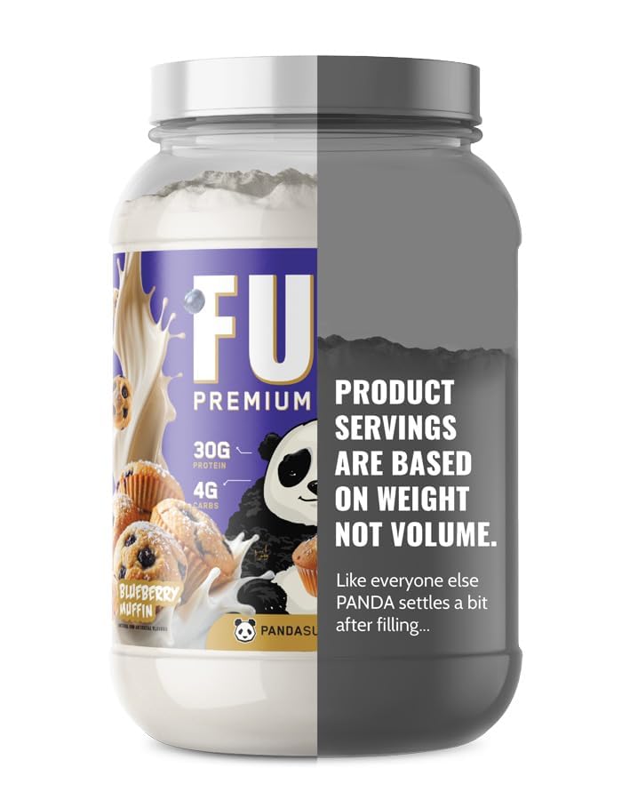 Shake in glass featuring Panda Fuel Whey demonstrates rich flavor and aroma.