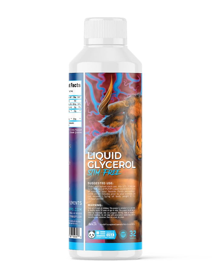 Panda Pump liquid glycerol mixed with water showing smooth consistency