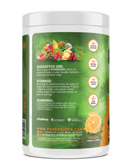 Panda Supps ashwagandha and Lions Mane blend label for focus.