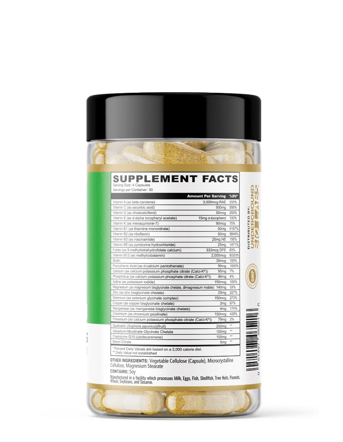 Panda Supps capsules close-up showing coated capsules for absorption.