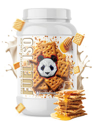 Underground Bio Labs Panda Fuel ISO bottle showing keto-friendly protein option for on-the-go fueling.