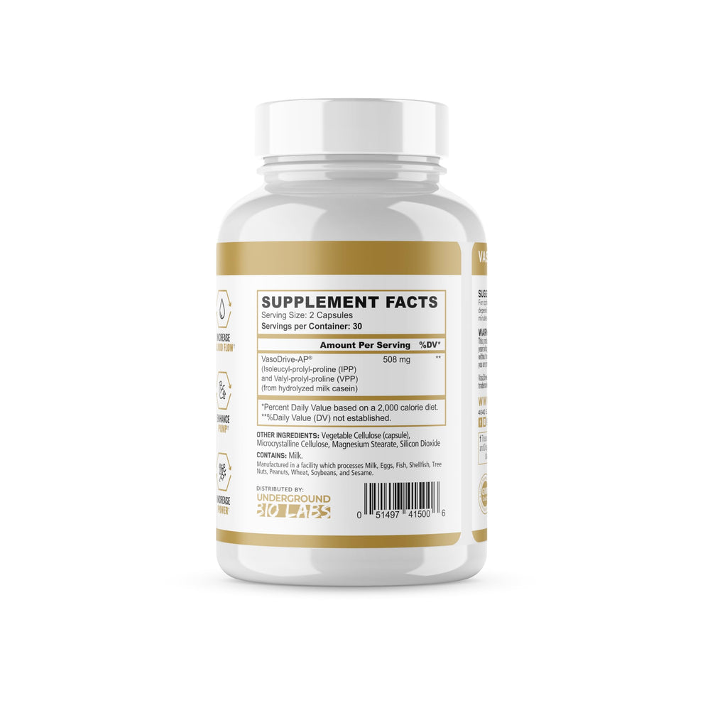 Panda Supps Vasodrive-AP capsules close-up emphasizes convenient pre-workout dosing.