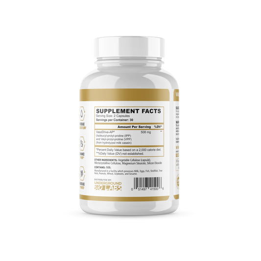 Panda Supps Vasodrive-AP capsules close-up emphasizes convenient pre-workout dosing.