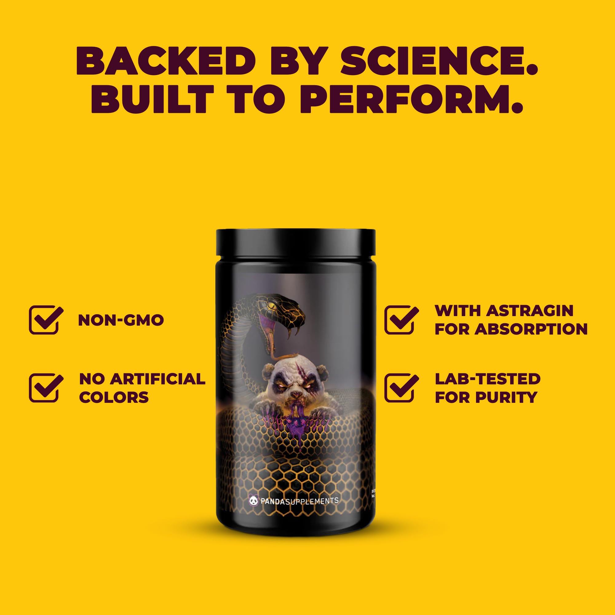 AstraGin in Pandamic supports nutrient absorption.