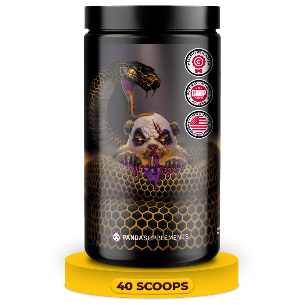 Underground Bio Labs Pandamic energy boost powers intense workouts.