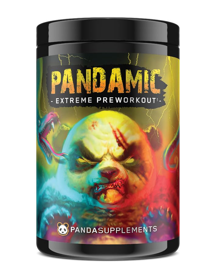 Underground Bio Labs Panda Pandamic Extreme peach rings flavor close-up with peachy aroma.