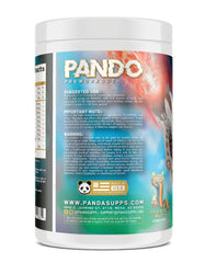 Electric Colada flavor splash from PANDO Pre-Workout for a tasty ritual
