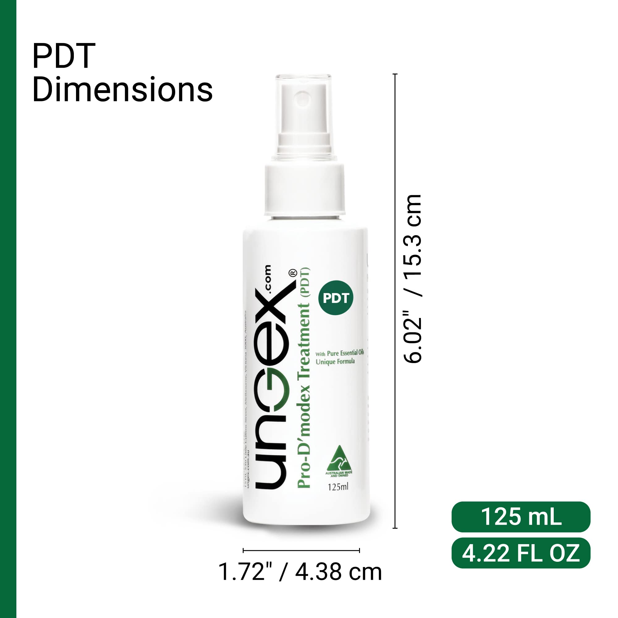 Ungex Demodex Defence Cleanser close-up highlighting soothing formula.