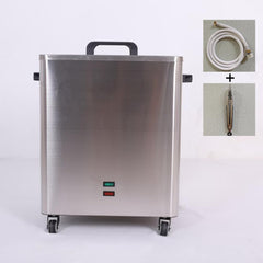 UNI-GO LJE-2 front view showing durable stainless steel build for reliable heating