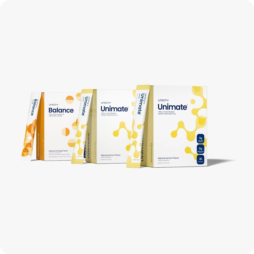 Unicity Balance Natural Orange bottle for easy daily use.