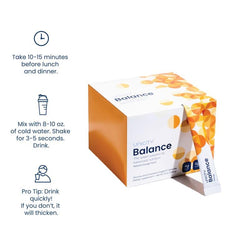 Close-up of the orange-flavored powder highlighting natural flavor.