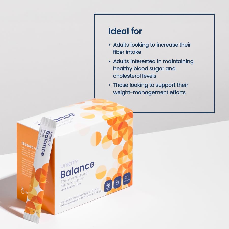 Unicity Feel Great System label close-up highlights product name.
