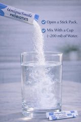 Inulin prebiotic in UniqueSmile formula supporting beneficial bacteria