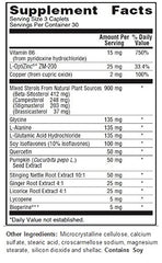 UniScience Pros-TEROL capsules close-up for daily use potential nighttime relief