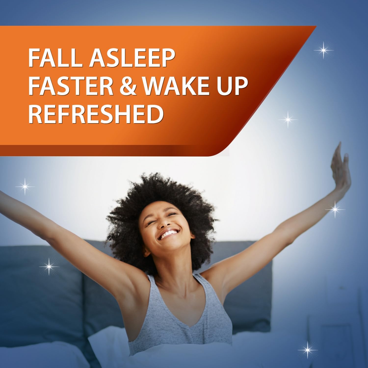 Unisom SleepTabs packaging highlighting non-habit forming night relief.