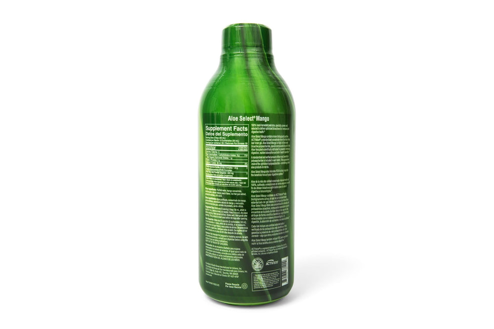 Univera Aloe juice cool storage hints at freshness.