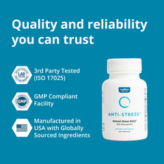Valerian Root Extract in Univera Anti-Stress promoting mood stability over time