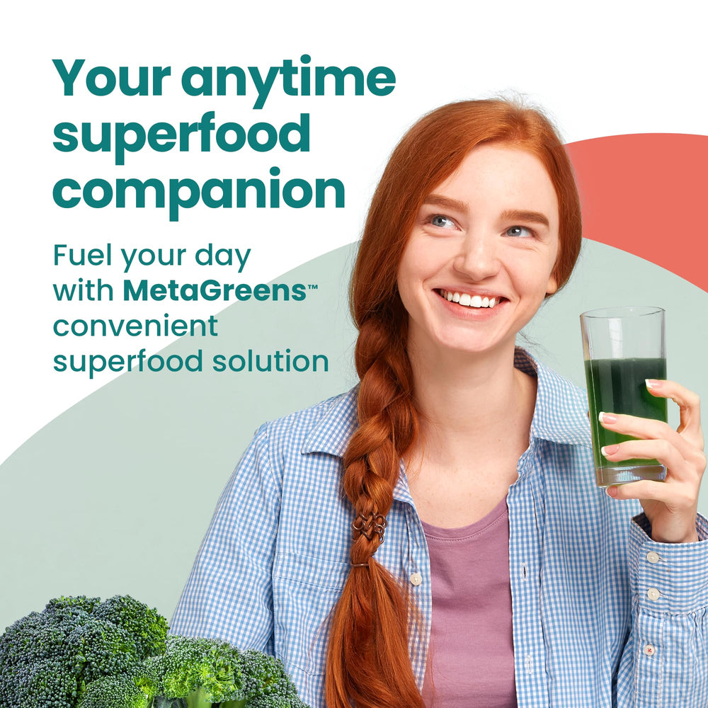 Univera Metagreens kitchen scene for easy daily ritual.