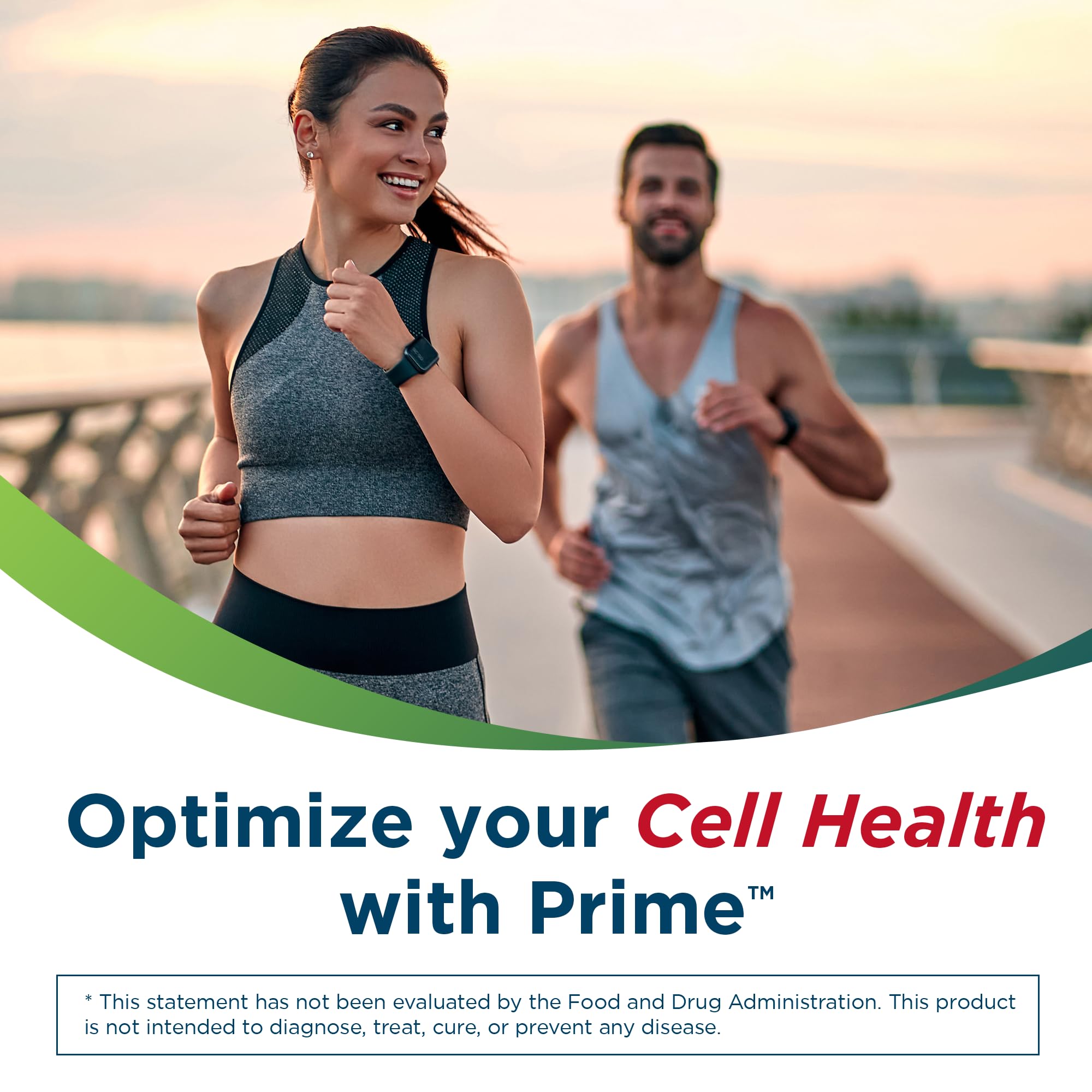 Close-up of Univera Prime capsules showing vitamin C and energy support.