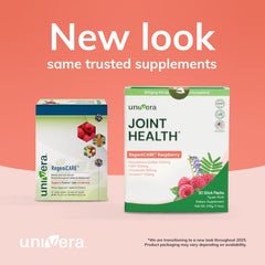 Univera raspberry flavor drink mix for enjoyable joint care