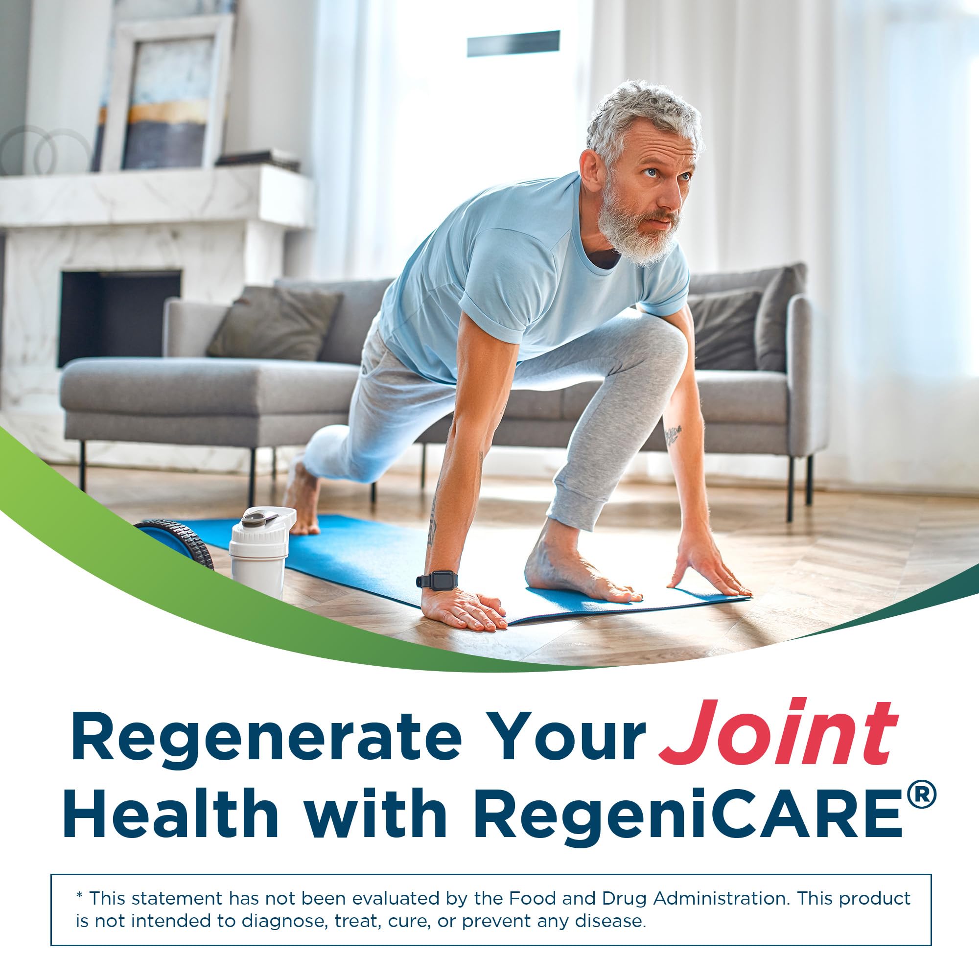 Shellfish-derived ingredients warning on RegeniCARE packaging