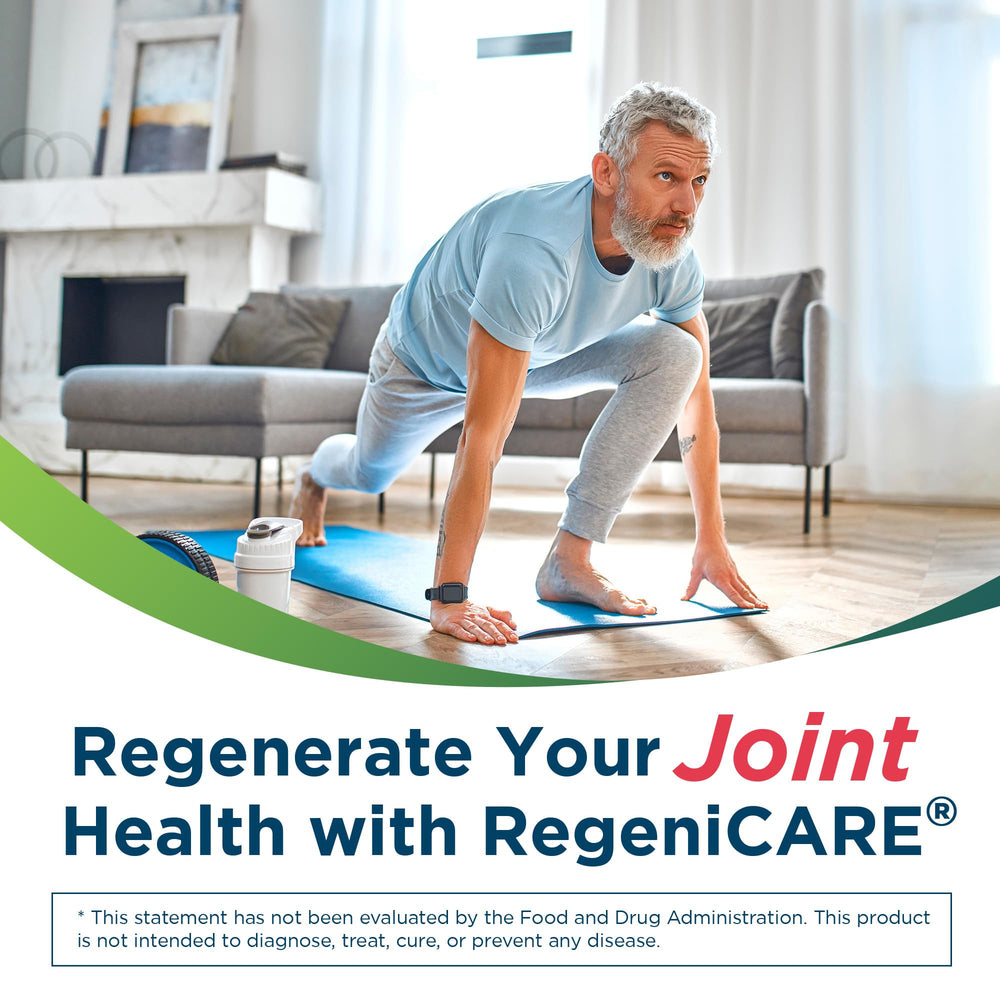 Shellfish-derived ingredients warning on RegeniCARE packaging